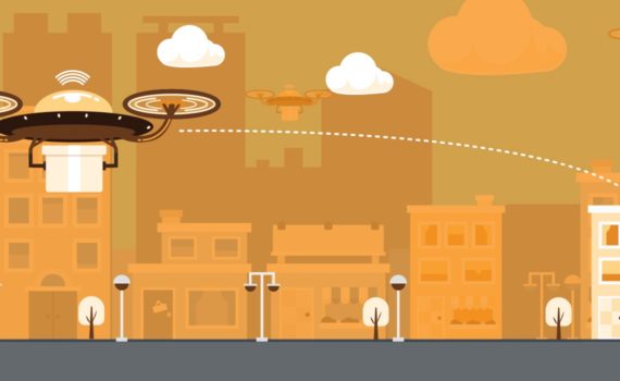 How Does a Drone Optimize its Routes?