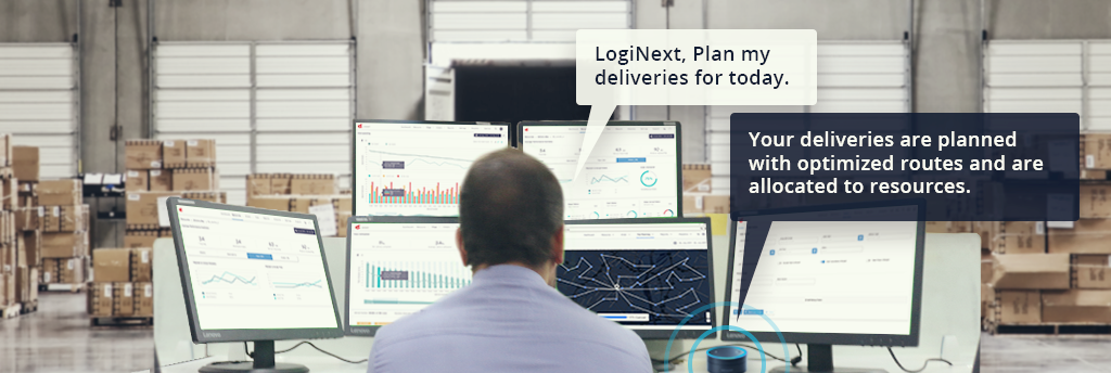 Voice Controlled Planning and Routing for Logistics Management – LogiNext