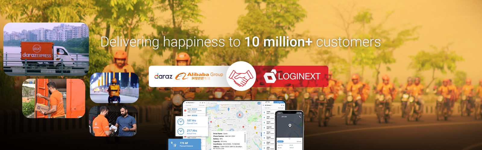Alibaba backed Daraz creates Asia’s largest eCommerce carrier aggregation network with the use of LogiNext