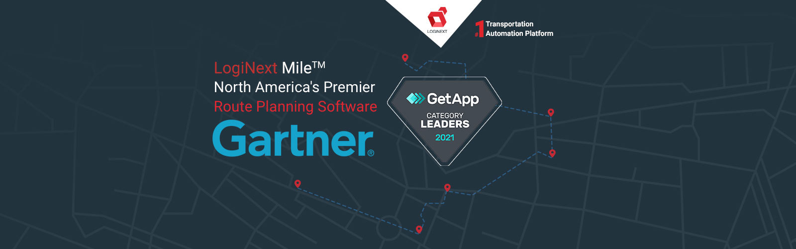 LogiNext Mile named a Category Leader for Route Planning Software in North America
