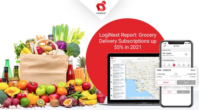 [LogiNext Report] Enrolment in grocery delivery subscriptions up 55% in 2021