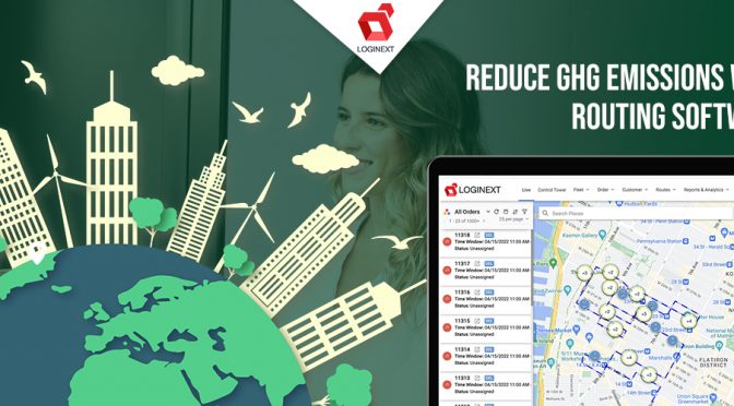 LogiNext’s smart routing software helps brands deliver sustainably through eco-friendly routes