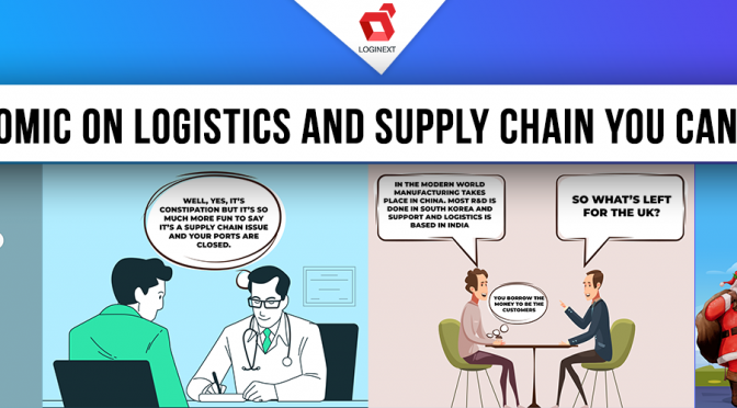 Comic Strips Reflecting Logistics and Supply Chain Activities
