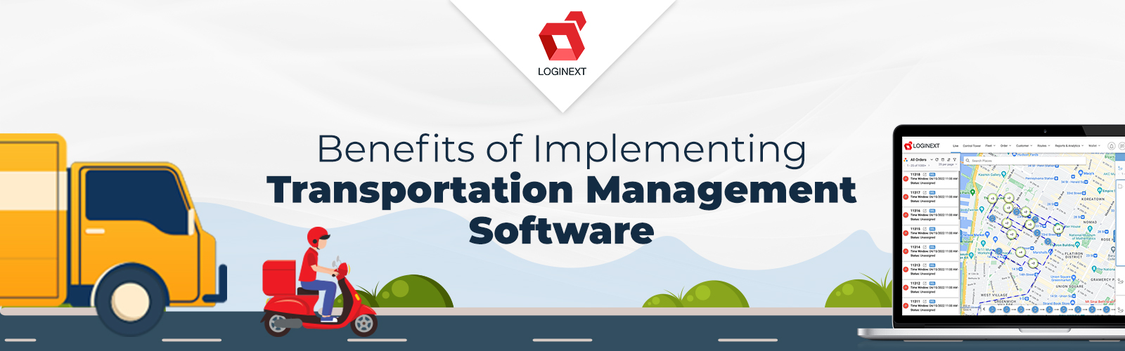 [Infographic] Benefits of Implementing a Transportation Management Software
