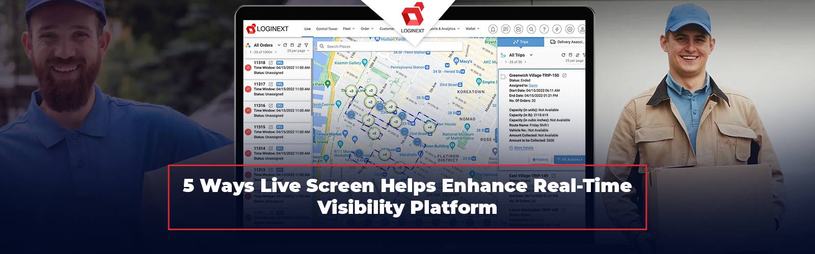 Live Screen Enhances Real-time Visibility Platform