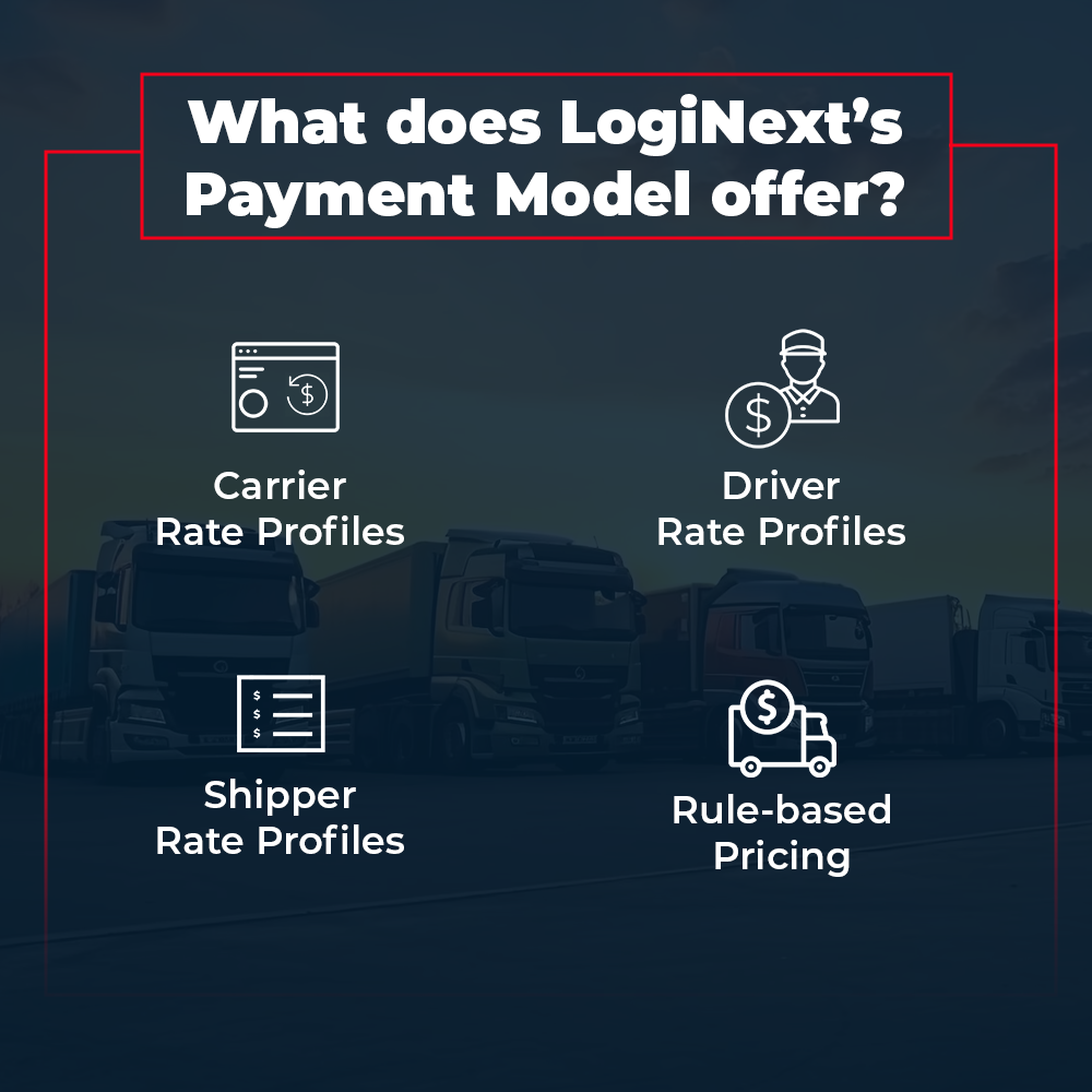 LogiNext's Payment Module for Logistics Management Software