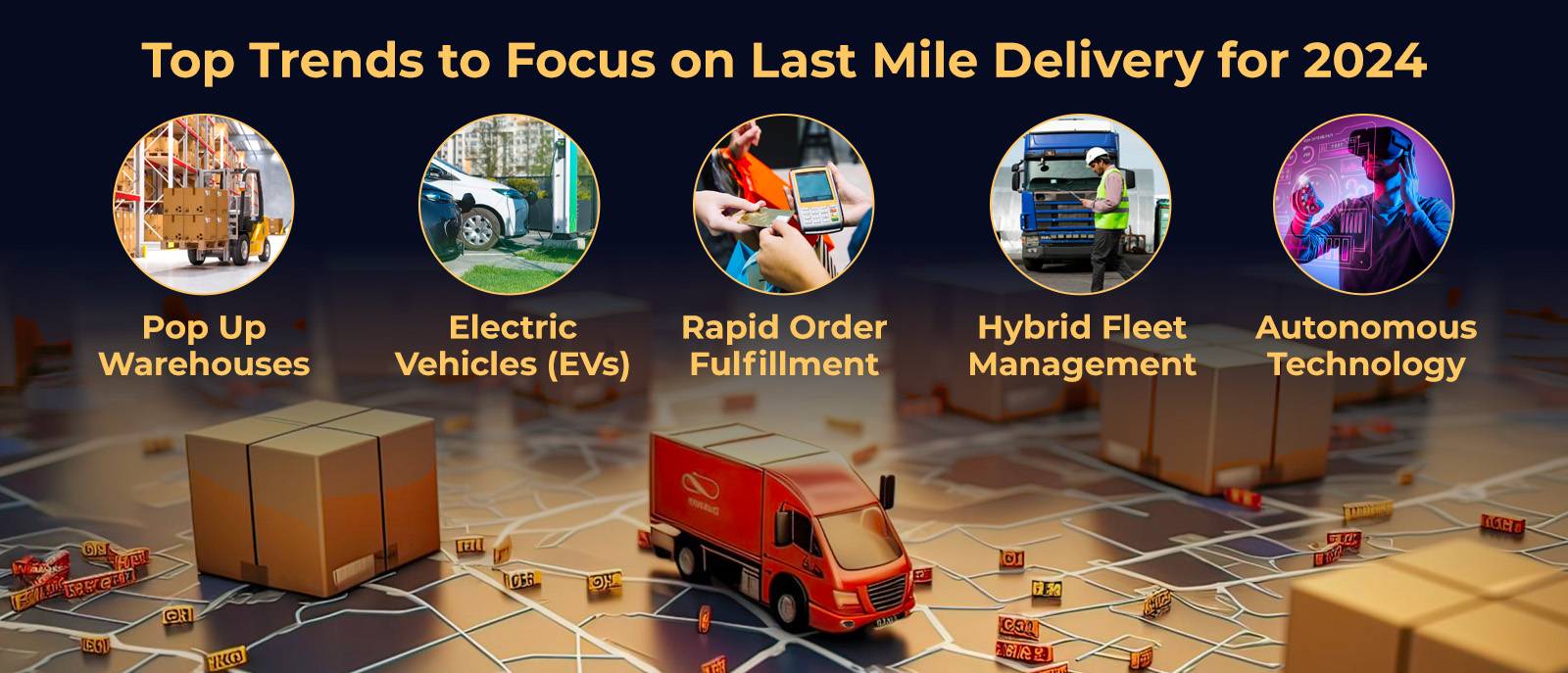 Top Trends to focus in last mile delivery in 2024