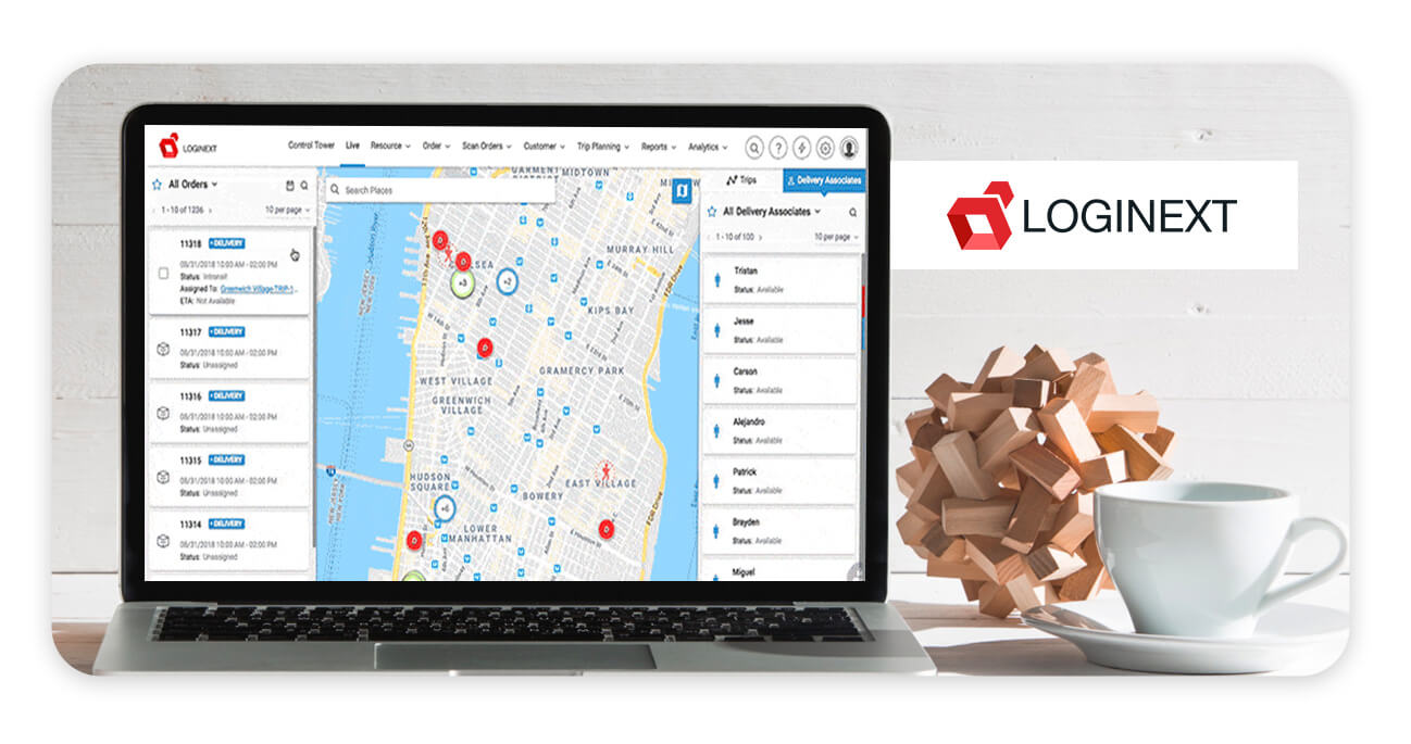 LogiNext Delivery Route Software and Delivery Route Optimization Software