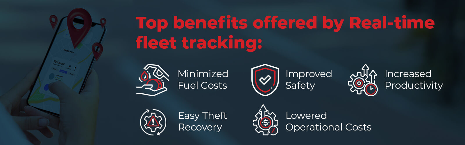 Benefits of real-time fleet tracking