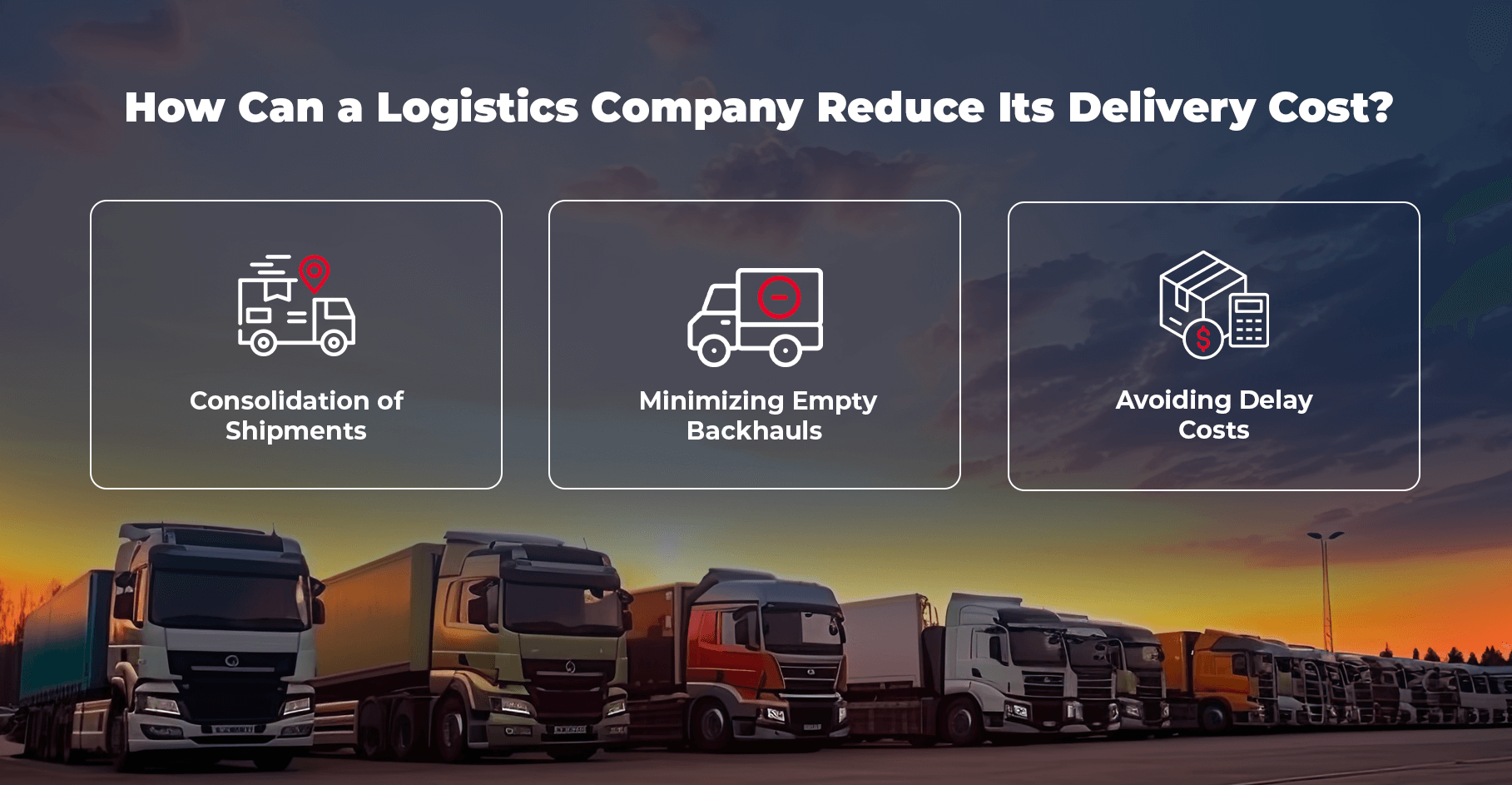 How Can a Logistics Company Reduce Its Delivery Cost with LogiNext