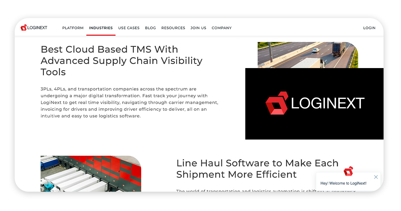 LogiNext Cloud-based TMS