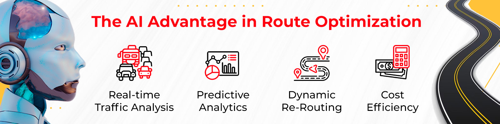 AI advantage in Route Optimization