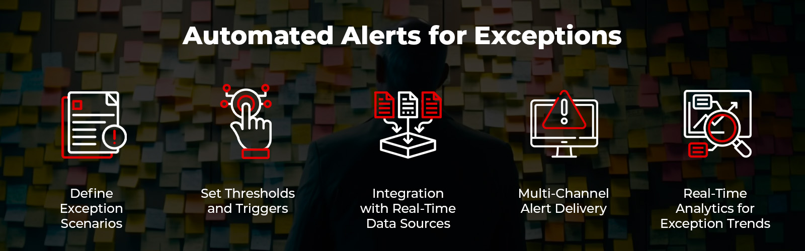 Automated Alerts for Exemptions in delivery tracking software