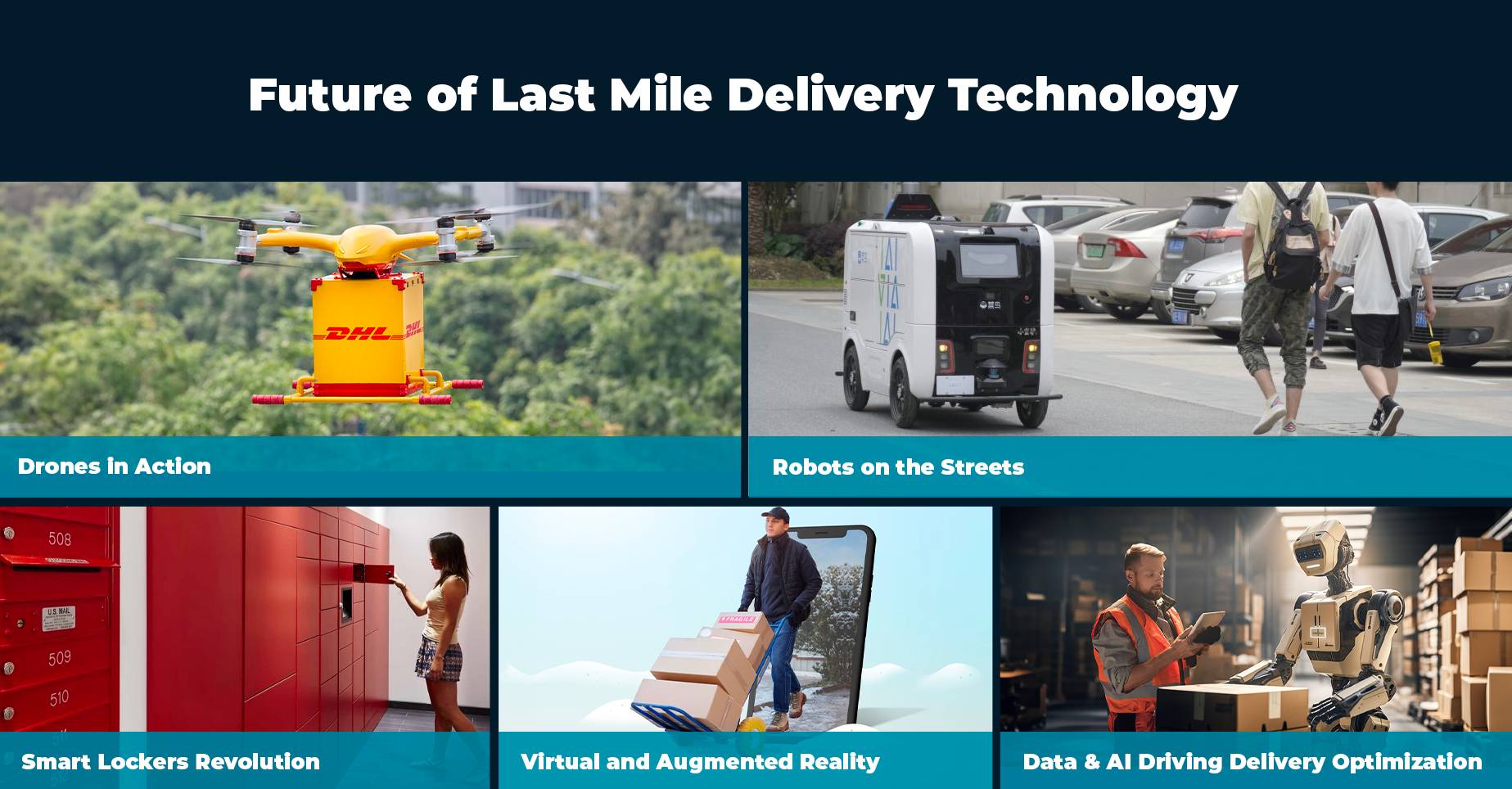 Future of last mile urban retail deliveries