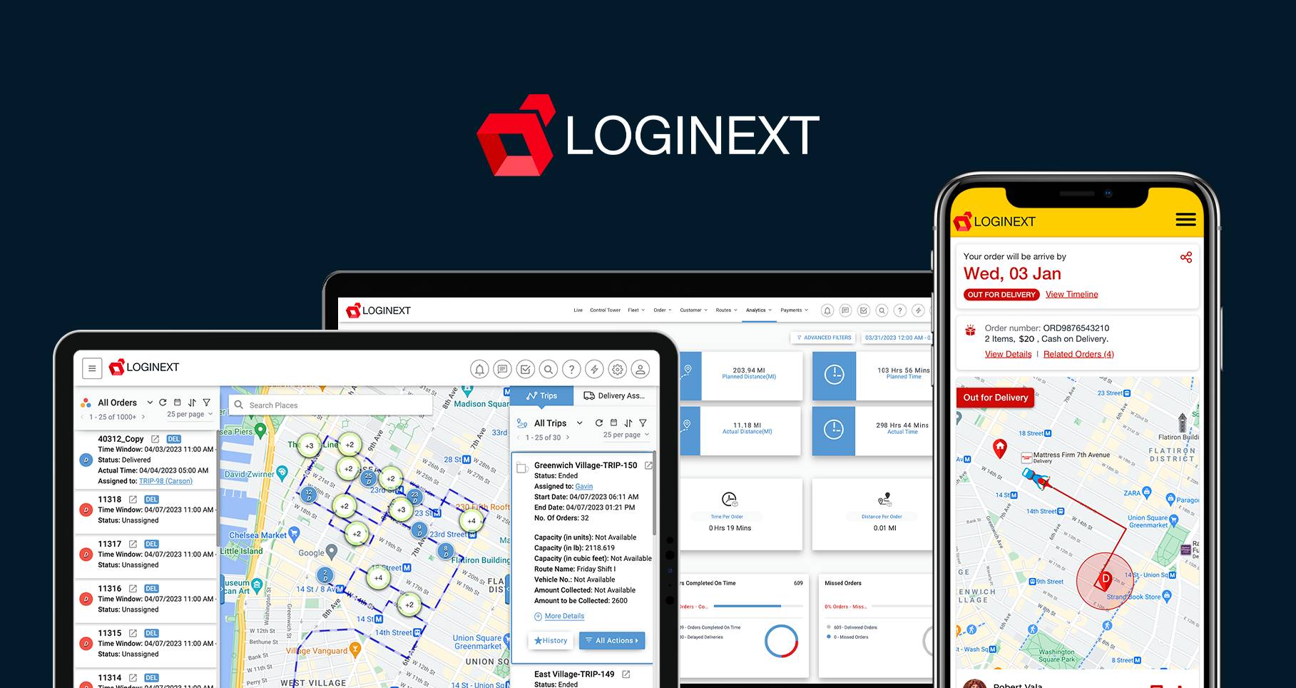 LogiNext- The number one courier management software platform