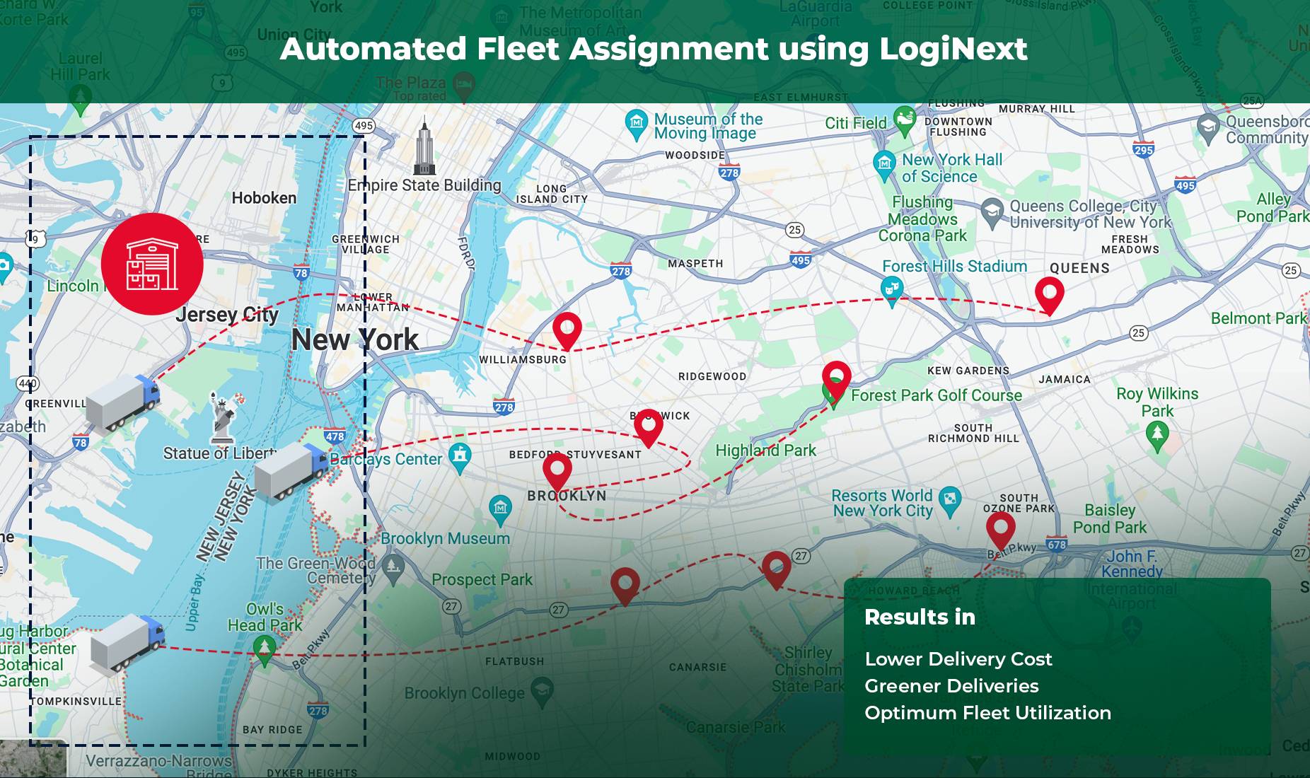 Automated Fleet Assignment using LogiNext