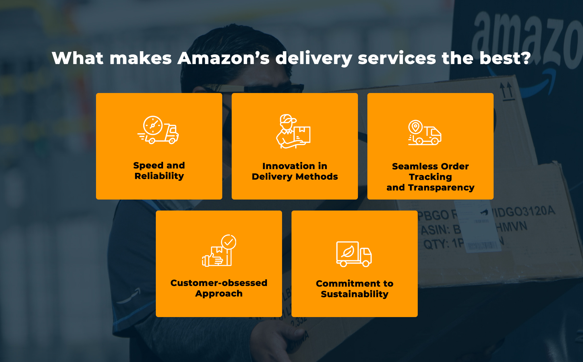 What makes Amazon services the best
