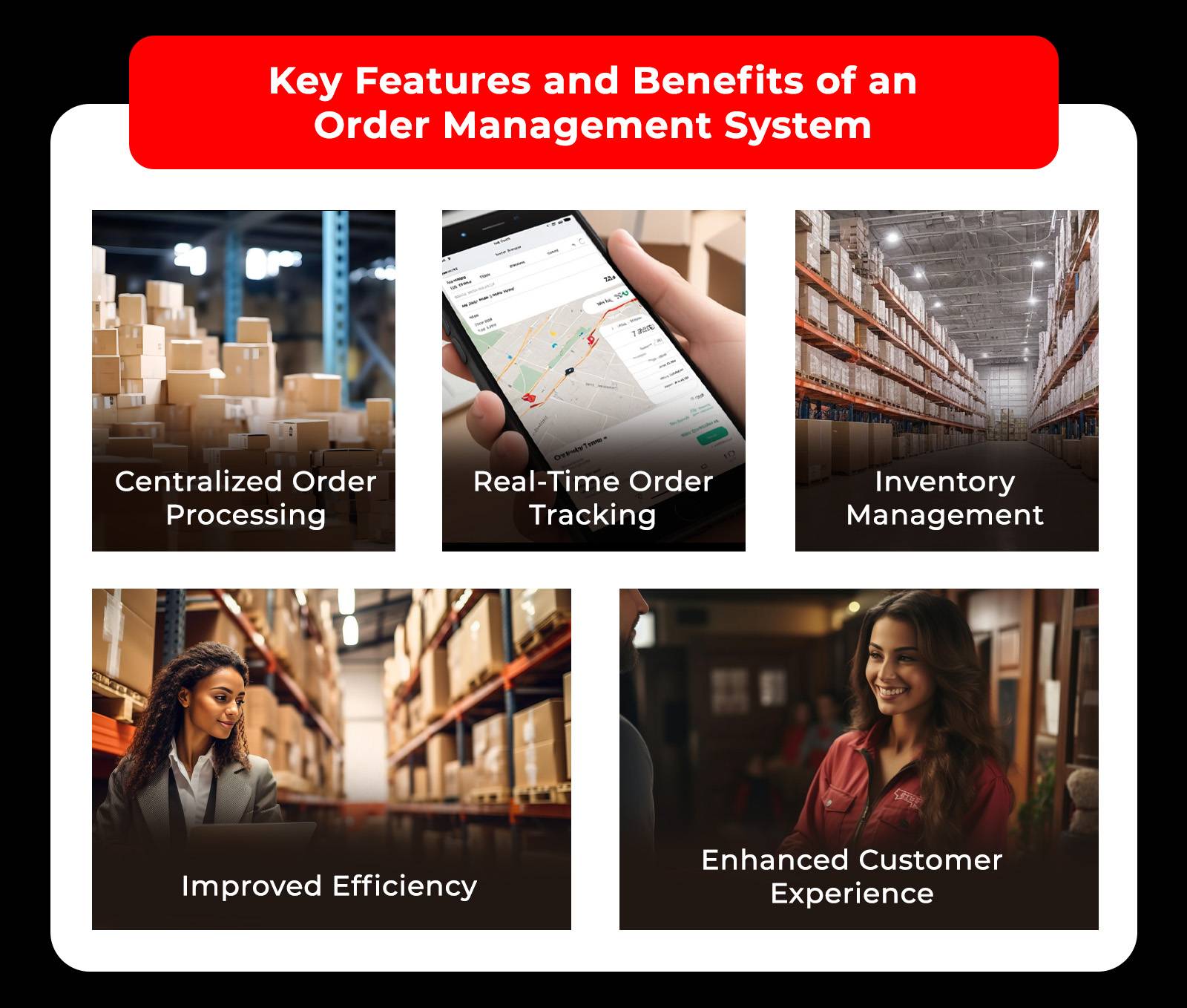 key features and benefits of order management system