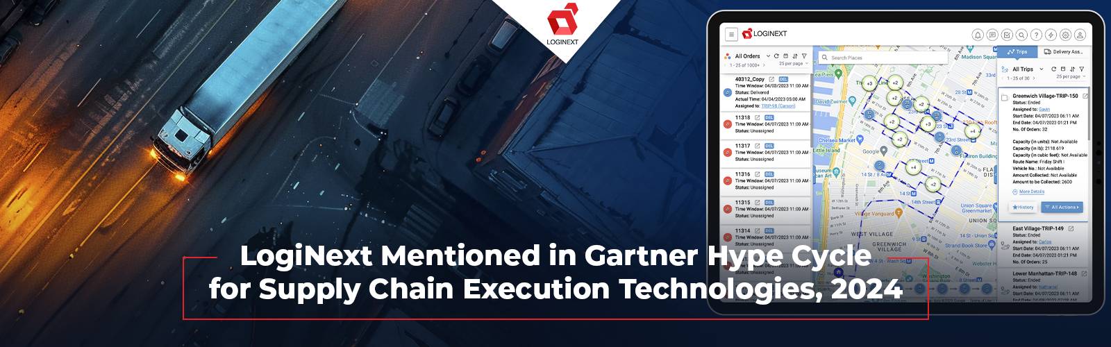 LogiNext Mentioned in Gartner Hype Cycle for Supply Chain Execution Technologies, 2024 Under Last Mile Delivery Solutions