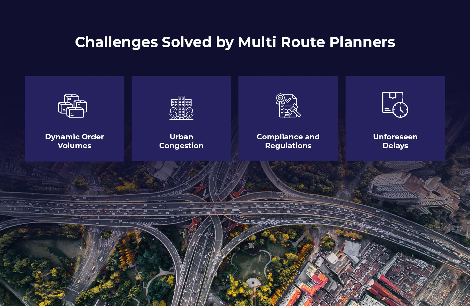 Challenges Solved by Multi Route Planners