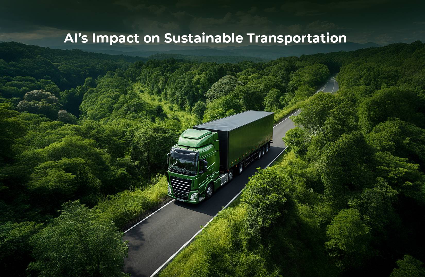 AI’s Impact on Sustainable Transportation