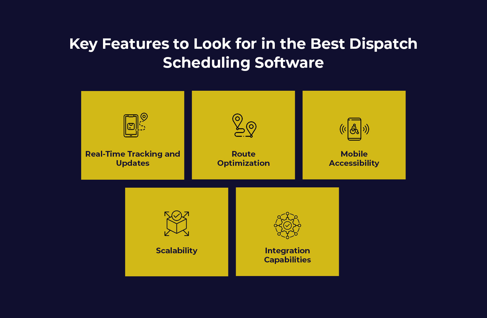 Key Features to Look for in the Best Dispatch Scheduling Software
