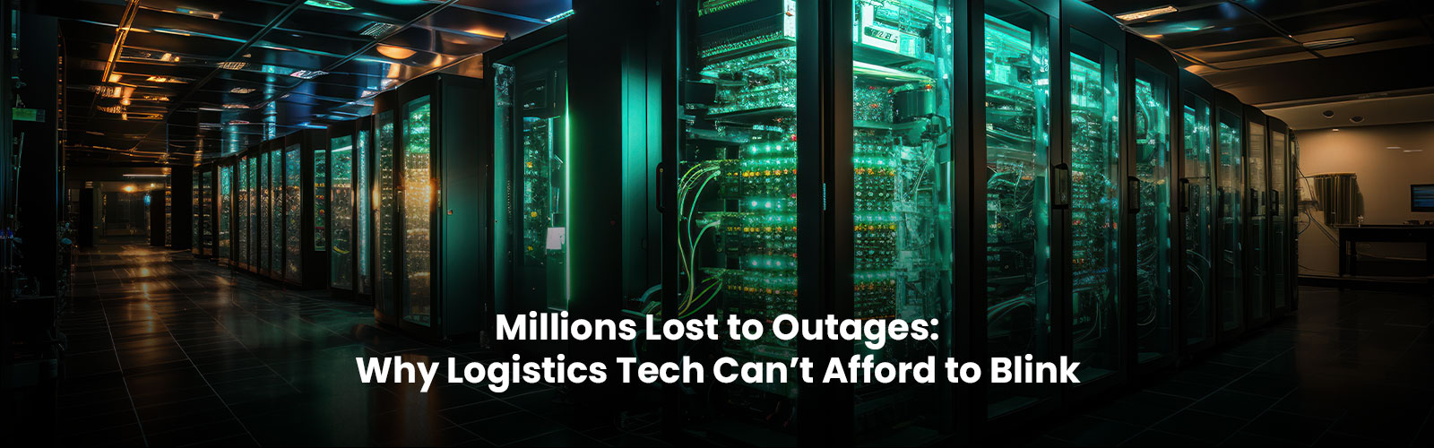 Millions Lost to Outages: Why Logistics Tech Can’t Afford to Blink