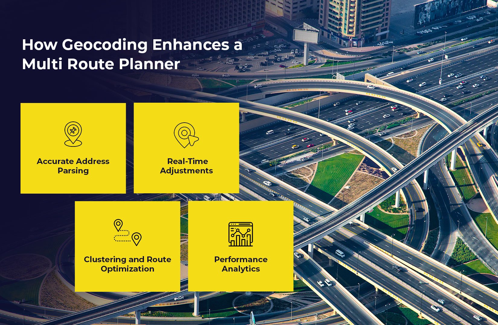 How Geocoding Enhances a Multi Route Planner