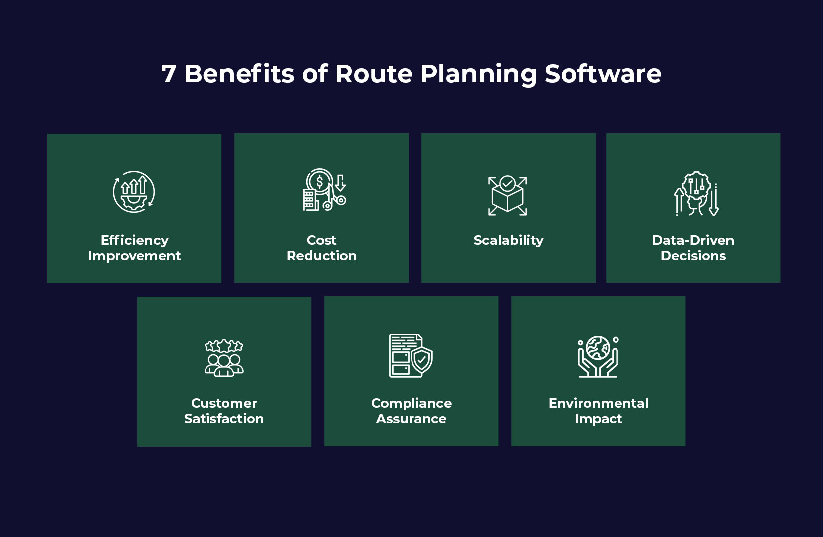 7 Benefits of Route Planning Software