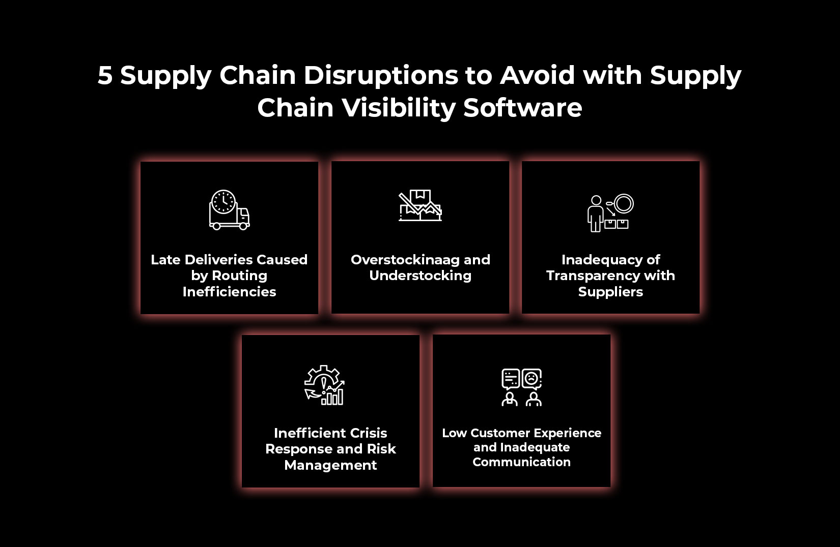 5 Supply Chain Disruptions to Avoid with Supply Chain Visibility Software