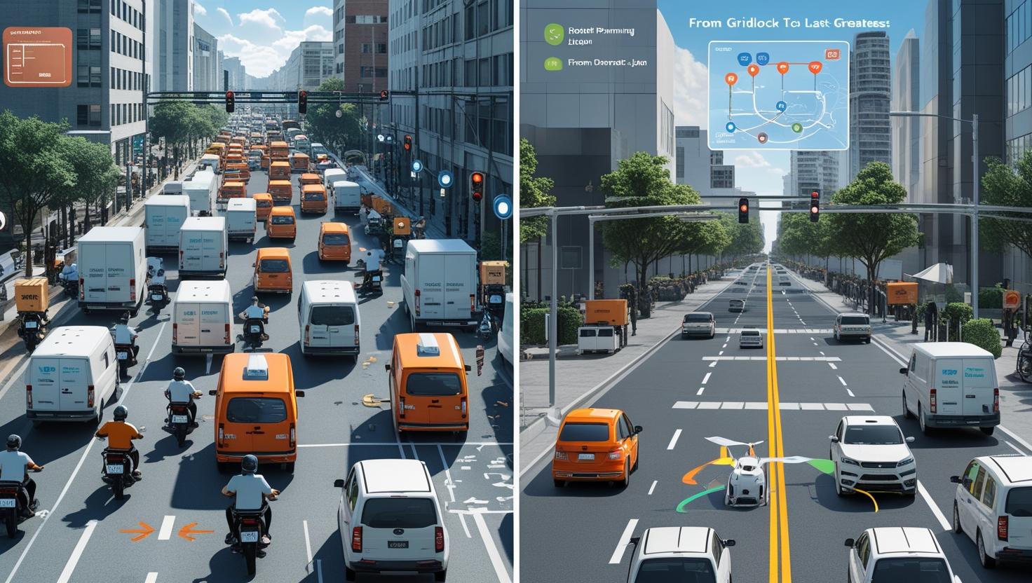 From Gridlock to Greatness: ITS Solutions for Last Mile Delivery