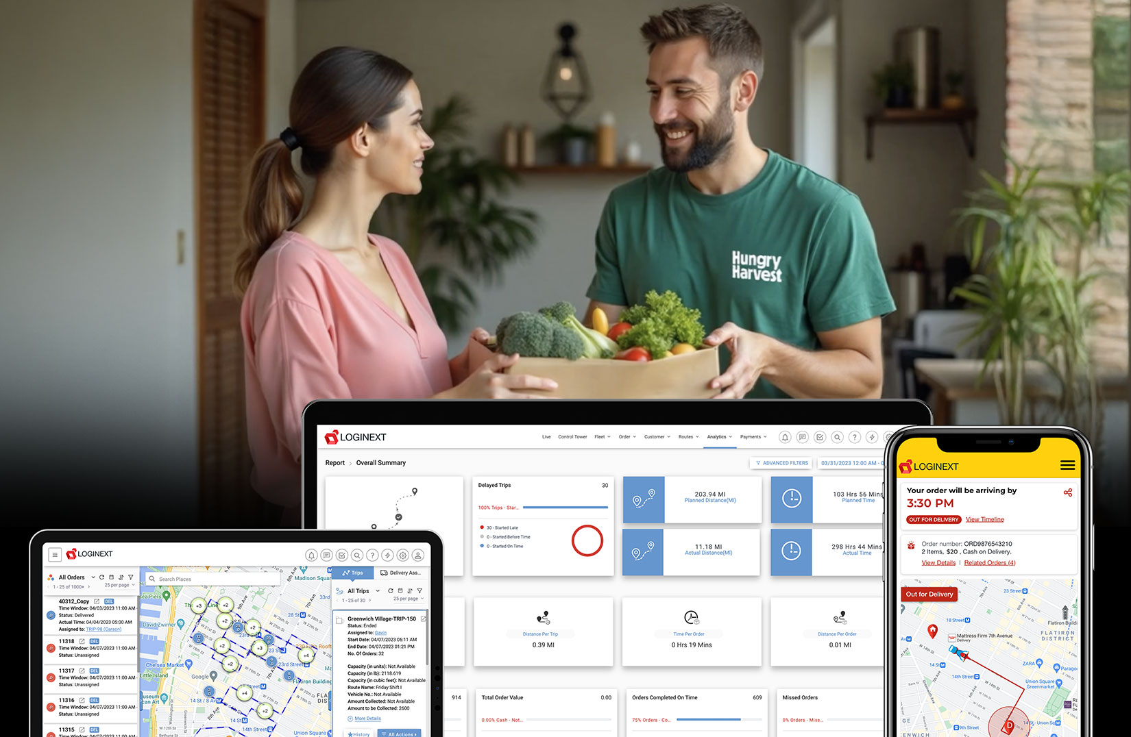 Enter LogiNext: Smarter Delivery Starts Here with the best delivery management software