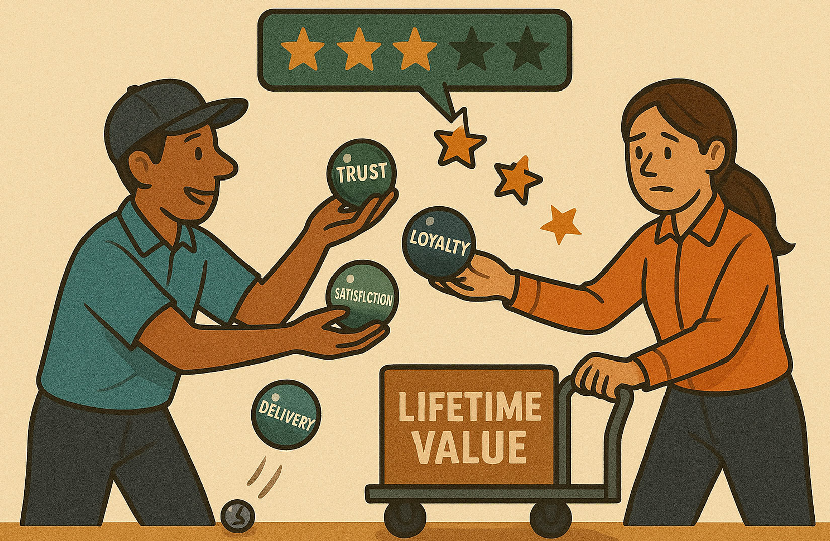 Round 4: Marbles (a.k.a. Customer Loyalty) with last mile delivery software