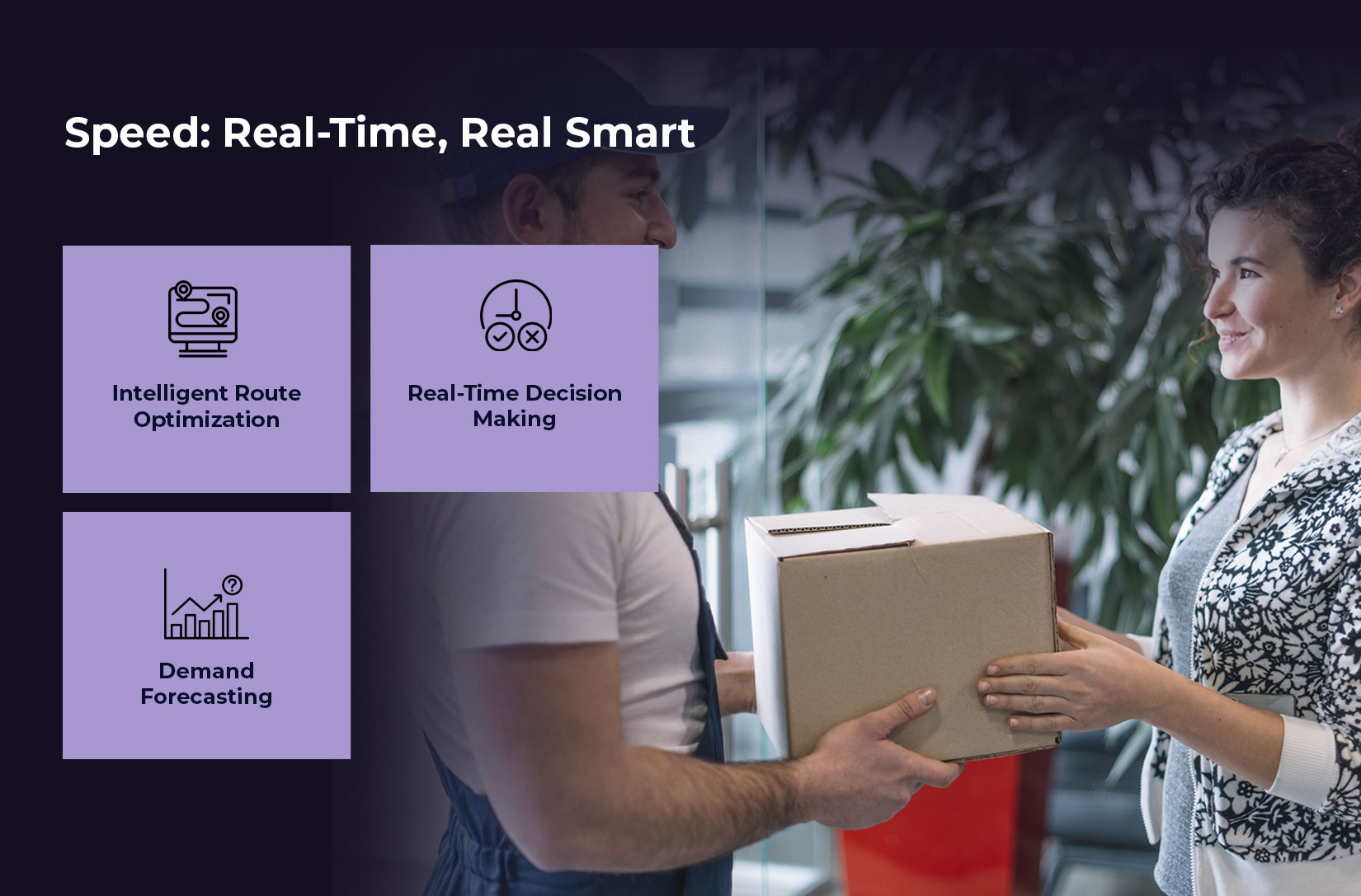 Speed: Real-Time, Real Smart with AI logistics software