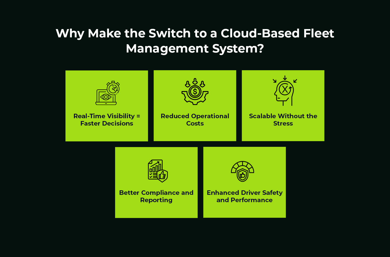 Why Make the Switch to a Cloud-Based Fleet Management System?