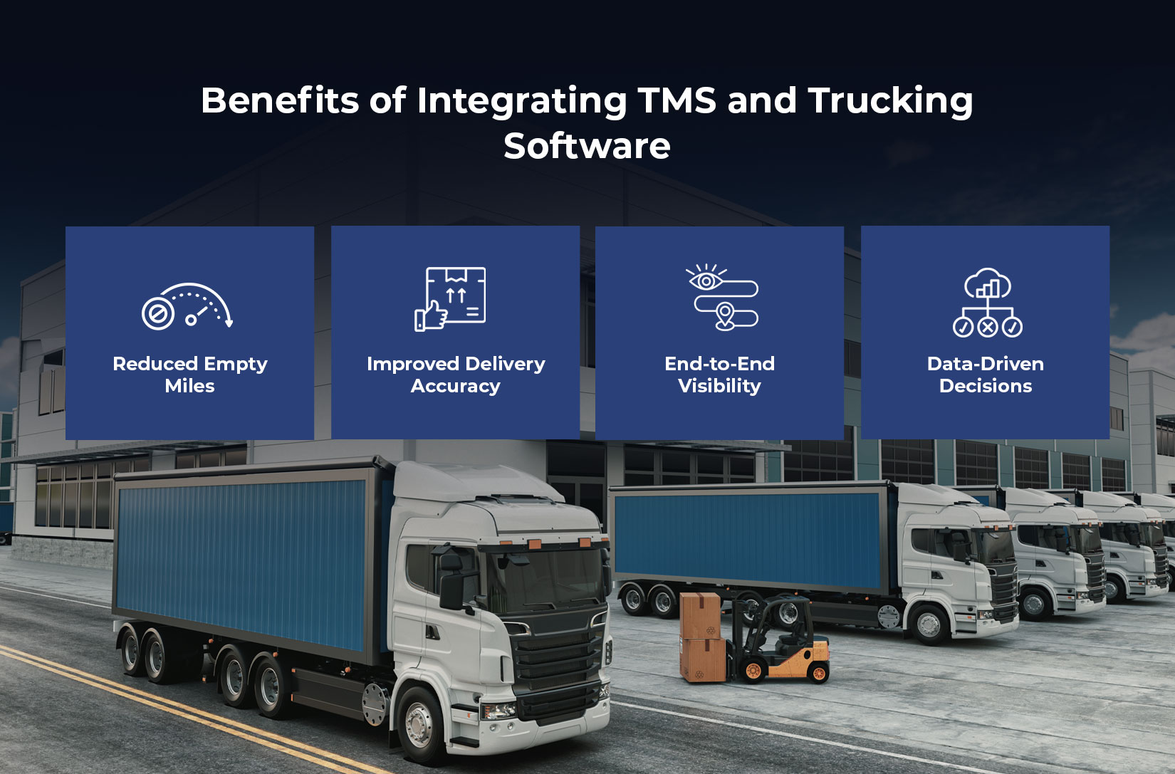 Benefits of Integrating Transportation management system and Trucking Software