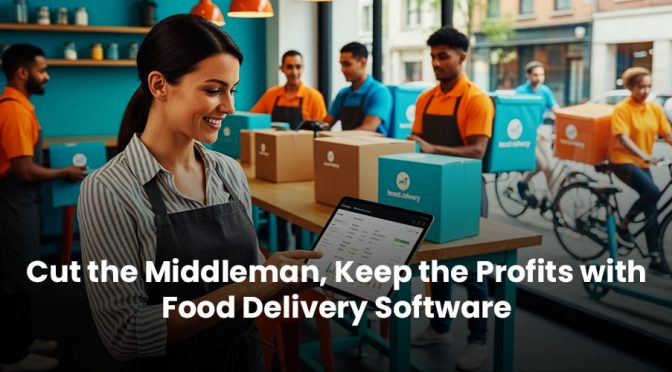 Cut the Middleman, Keep the Profits with Food Delivery Software