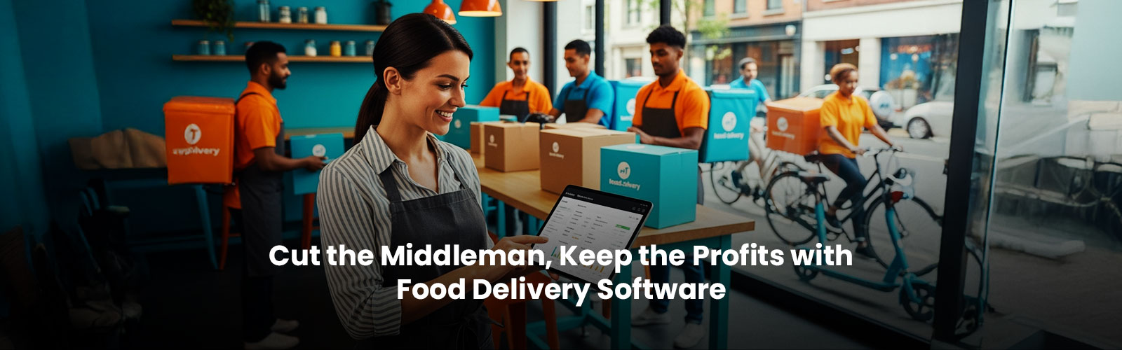 Cut the Middleman, Keep the Profits with Food Delivery Software