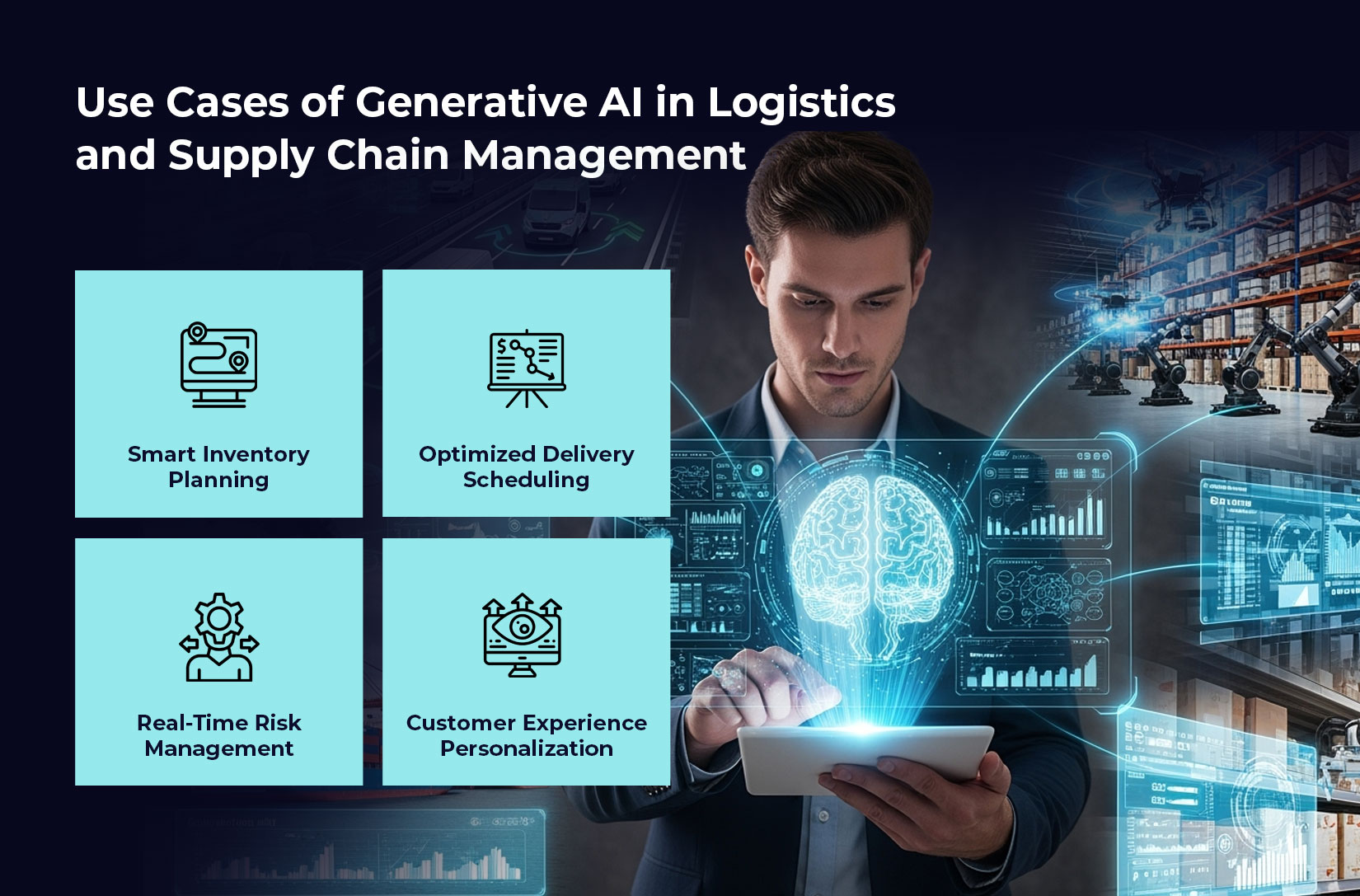 Use Cases of Generative AI in Logistics and Supply Chain Management