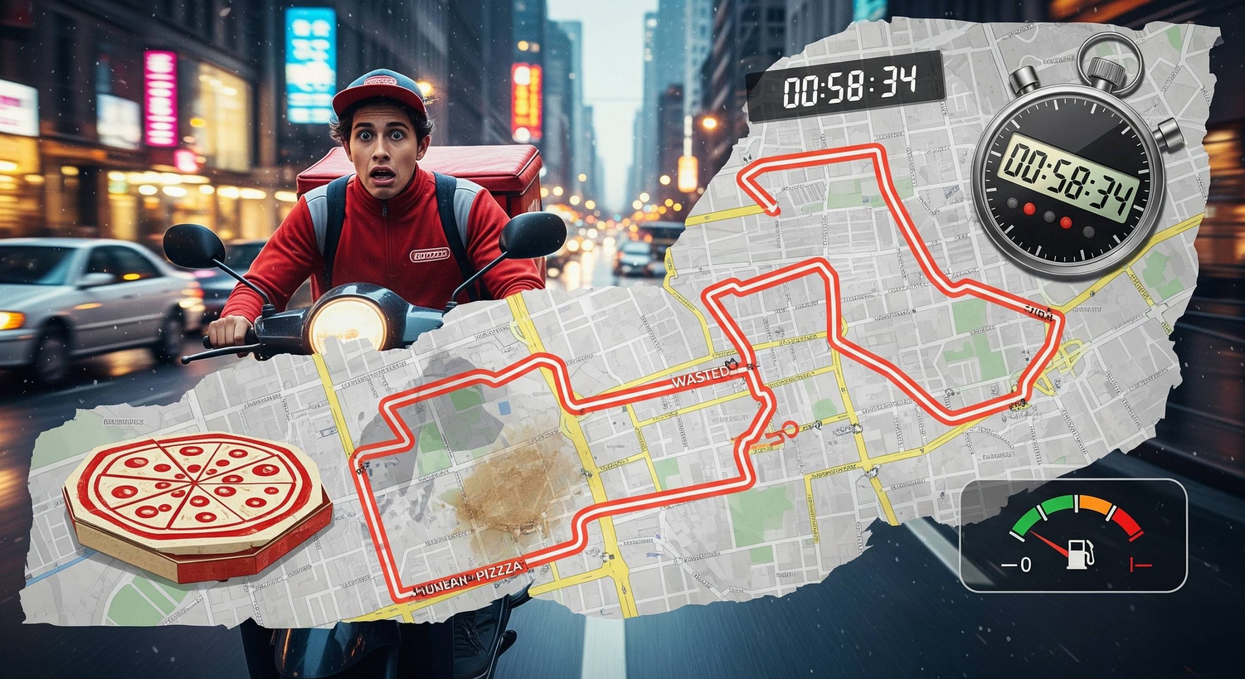 The Pizza Problem: Faster Isn’t Always Smarter, using delivery route software is better