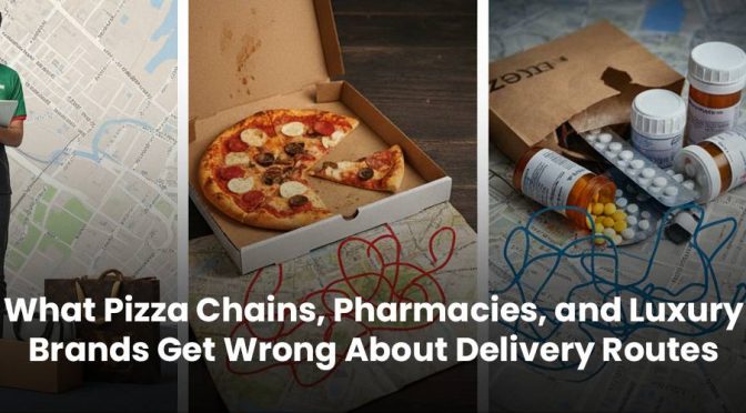 What Pizza Chains, Pharmacies, and Luxury Brands Get Wrong About Delivery Routes