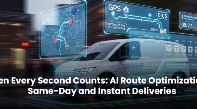 When Every Second Counts: AI Route Optimization for Same-Day and Instant Deliveries