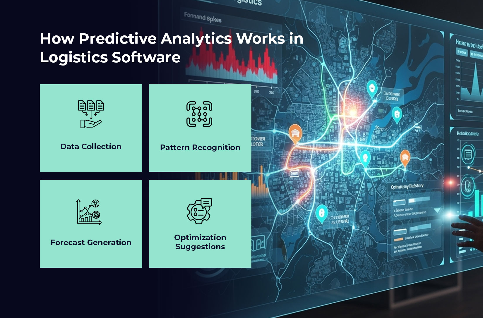 How Predictive Analytics Works in Logistics Software