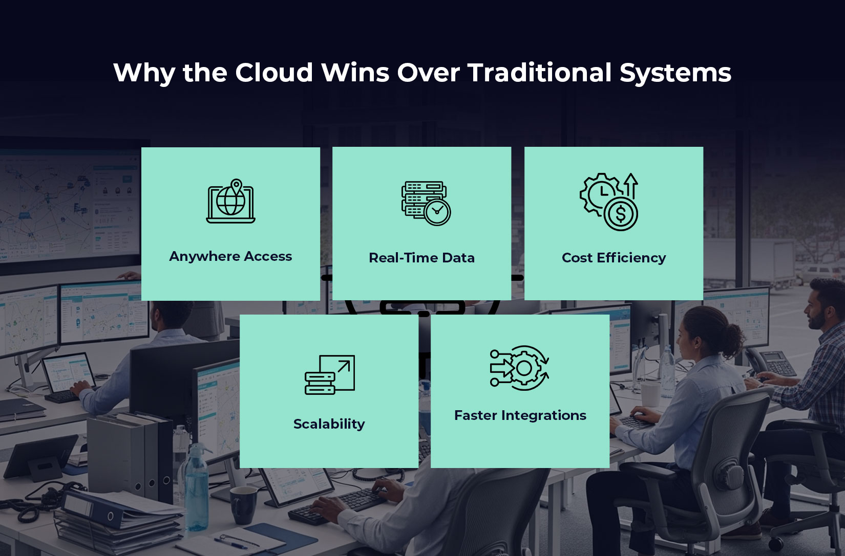 Why the Cloud Wins Over Traditional Systems with cloud fleet management system