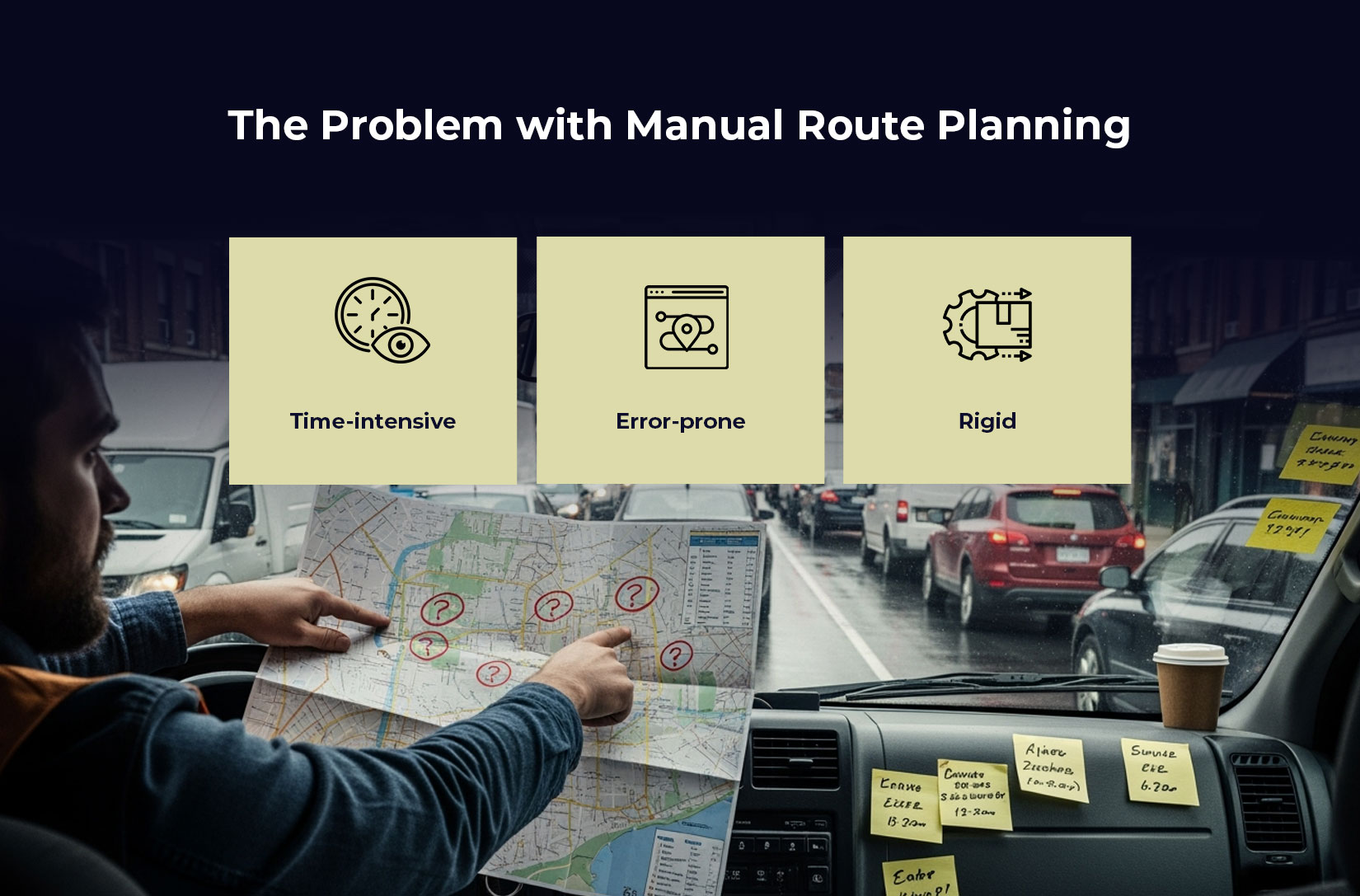 The Problem with Manual Route Planning