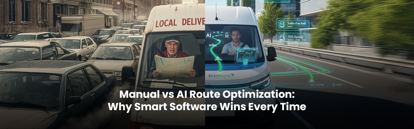 Manual vs AI Route Optimization: Why Smart Software Wins Every Time