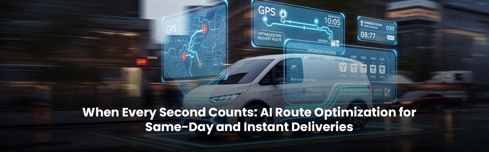 When Every Second Counts: AI Route Optimization for Same-Day and Instant Deliveries
