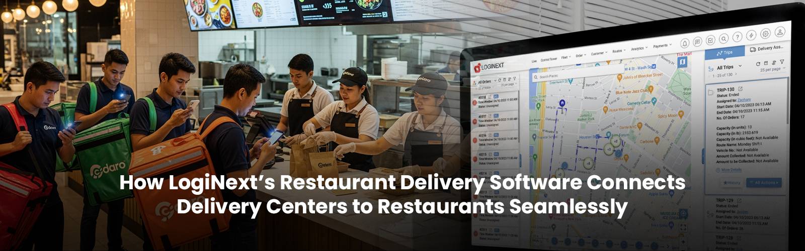 How LogiNext’s Restaurant Delivery Software Connects Delivery Centers to Restaurants Seamlessly
