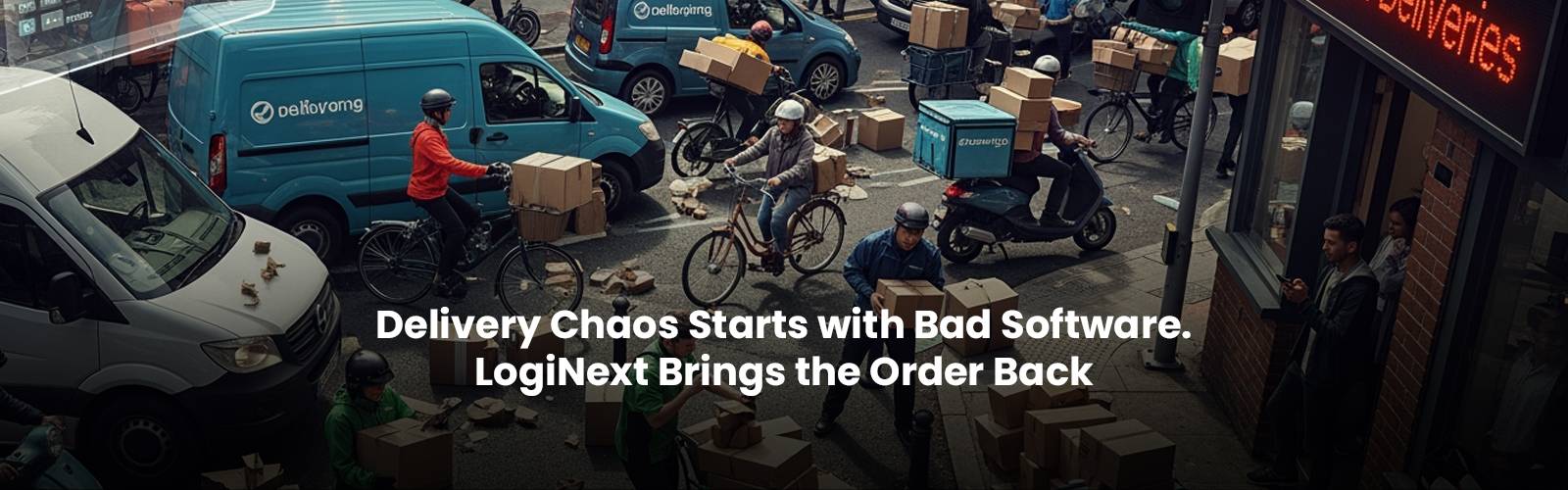 Delivery Chaos Starts with Bad Software. LogiNext Brings the Order Back with its Delivery Software