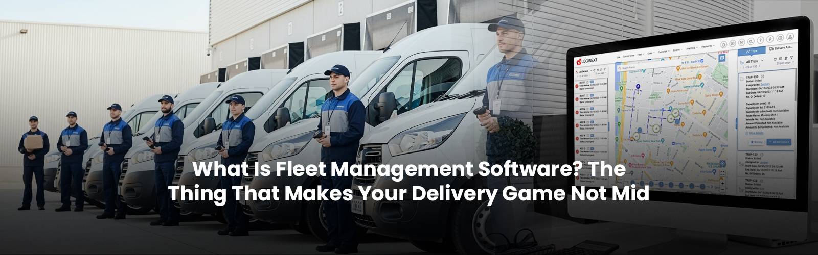 What Is Fleet Management Software? The Thing That Makes Your Delivery Game Not Mid